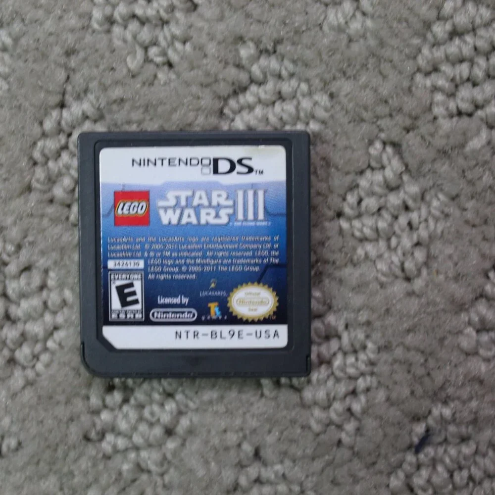 Set of 3 Nintendo DS Games: Bakugan, Lego Star Wars III, Backyard Football